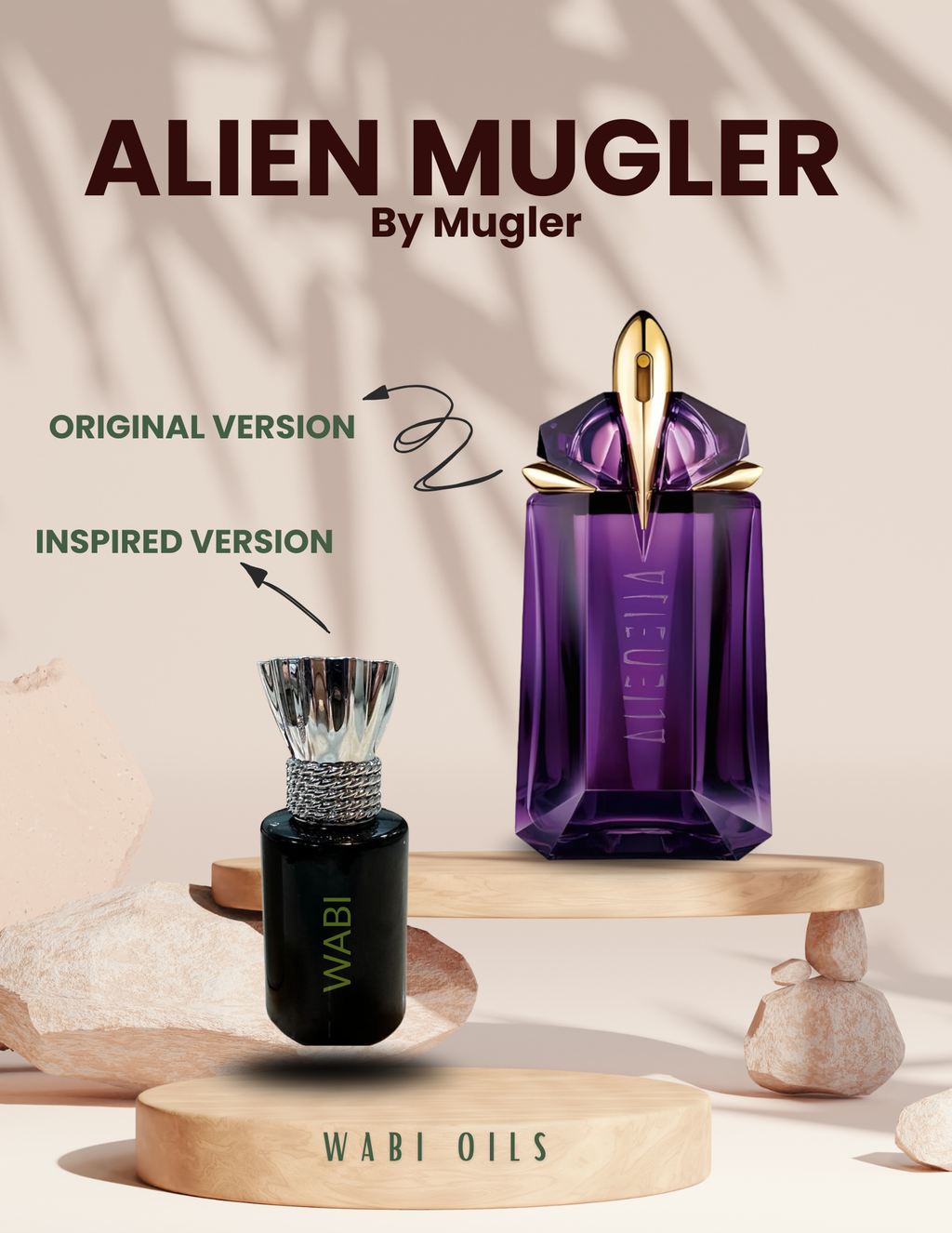 Alien by Mugler Inspired Perfume Oil - Oriental Woody Fragrance for Women