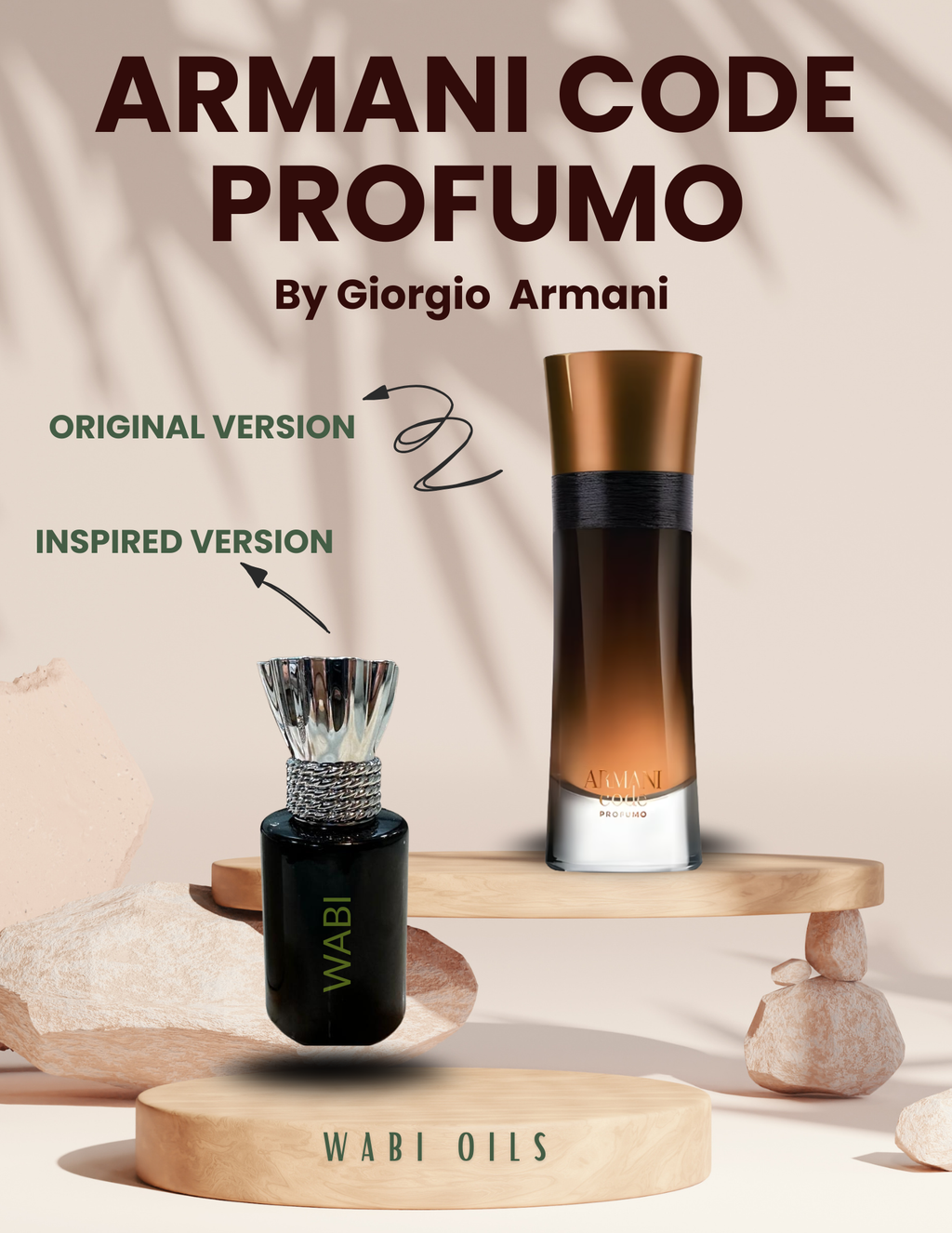 Armani Code Profumo Perfume Oil for Men - Oriental Spicy Fragrance by Giorgio Armani