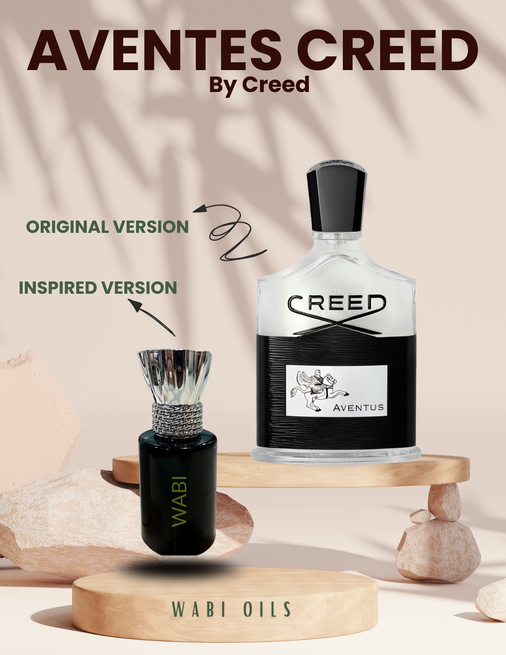 Aventus Inspired Perfume Oil for Men - Chypre Fruity Fragrance 12g