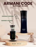 Armani Code Perfume Oil for Men - Oriental Spicy Fragrance | 12g