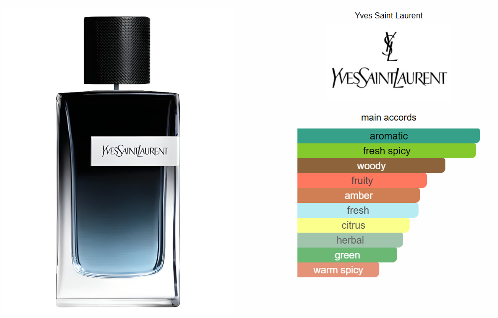 Y by Yves Saint Laurent Inspired Perfume Oil for Men - 12g