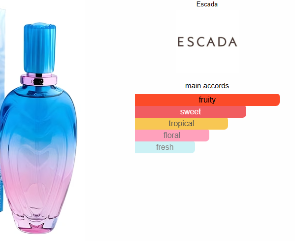 Island Kiss by Escada Inspired Perfume Oil - Tropical Floral Fruity Fragrance for Women