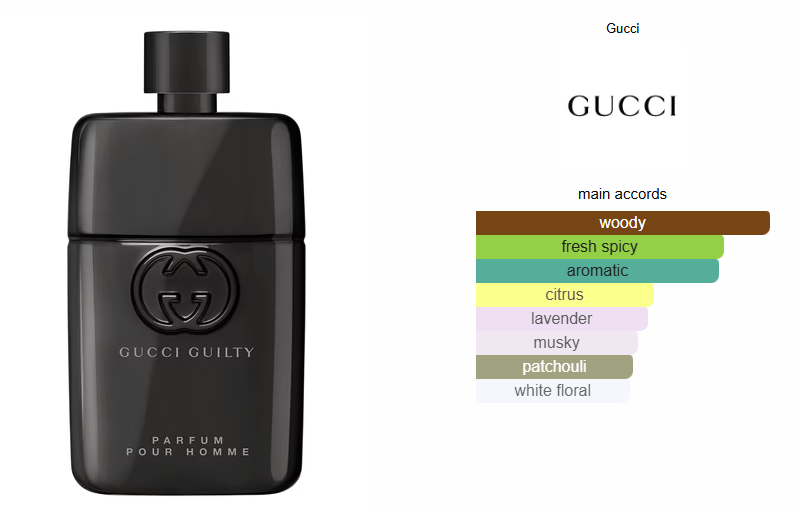 Guilty By Gucci Pour Homme Inspired Perfume Oil - Woody Spicy Fragrance for Men