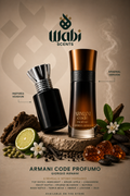 Armani Code Profumo Perfume Oil for Men - Oriental Spicy Fragrance by Giorgio Armani