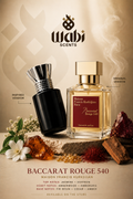 Baccarat Rouge 540 Inspired Perfume Oil - Oriental Floral Fragrance for Women & Men