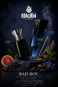 Bad Boy Cobalt Parfum Electrique Inspired Perfume Oil - Men's Woody Aromatic Fragrance 12g