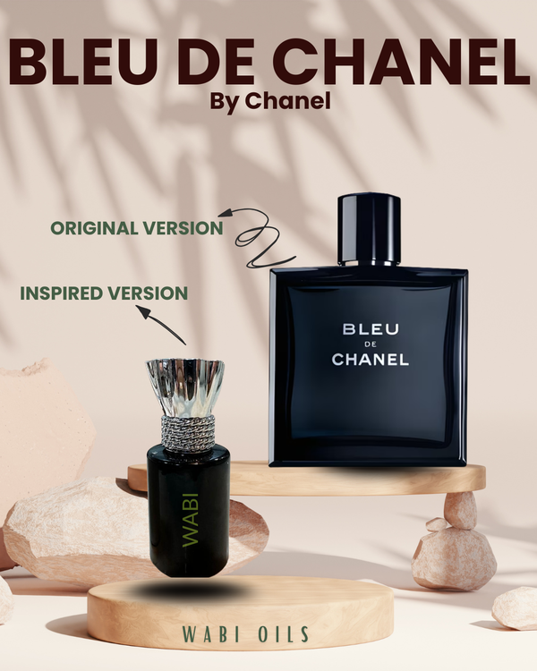 Bleu de Chanel Inspired Perfume Oil - Men's Woody Aromatic Fragrance