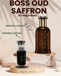 Boss Bottled Oud Saffron Perfume Oil - Woody Spicy Fragrance for Men | Hugo Boss Inspired
