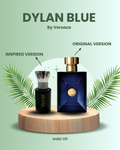 Dylan Blue Versace Inspired Perfume Oil for Men - Premium Aromatic Fougere Fragrance