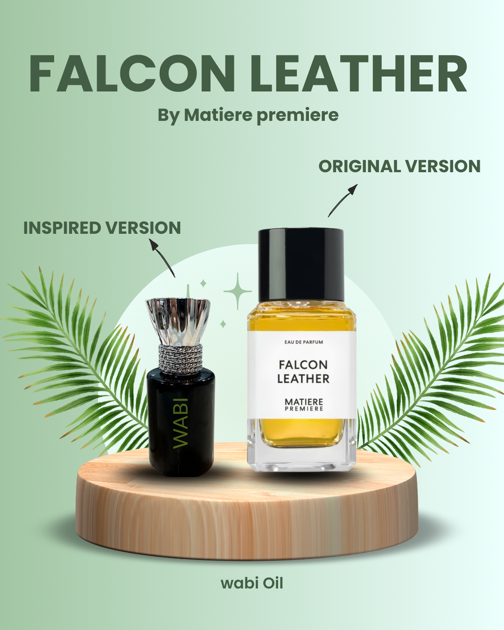 Falcon Leather by Matiere Premiere - Luxury Oriental Unisex Perfume Oil | Oud & Saffron