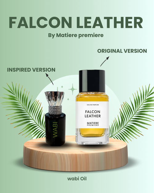 Falcon Leather by Matiere Premiere - Luxury Oriental Unisex Perfume Oil | Oud & Saffron