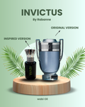 Invictus Inspired Perfume Oil for Men – Woody Aquatic Fragrance 12g
