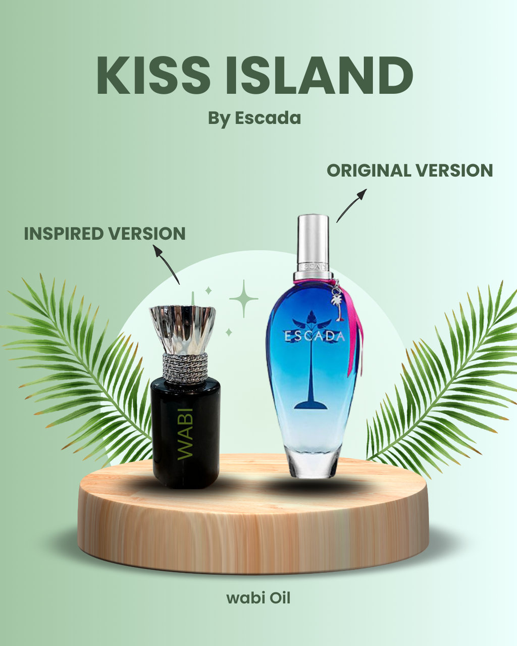 Island Kiss by Escada Inspired Perfume Oil - Tropical Floral Fruity Fragrance for Women