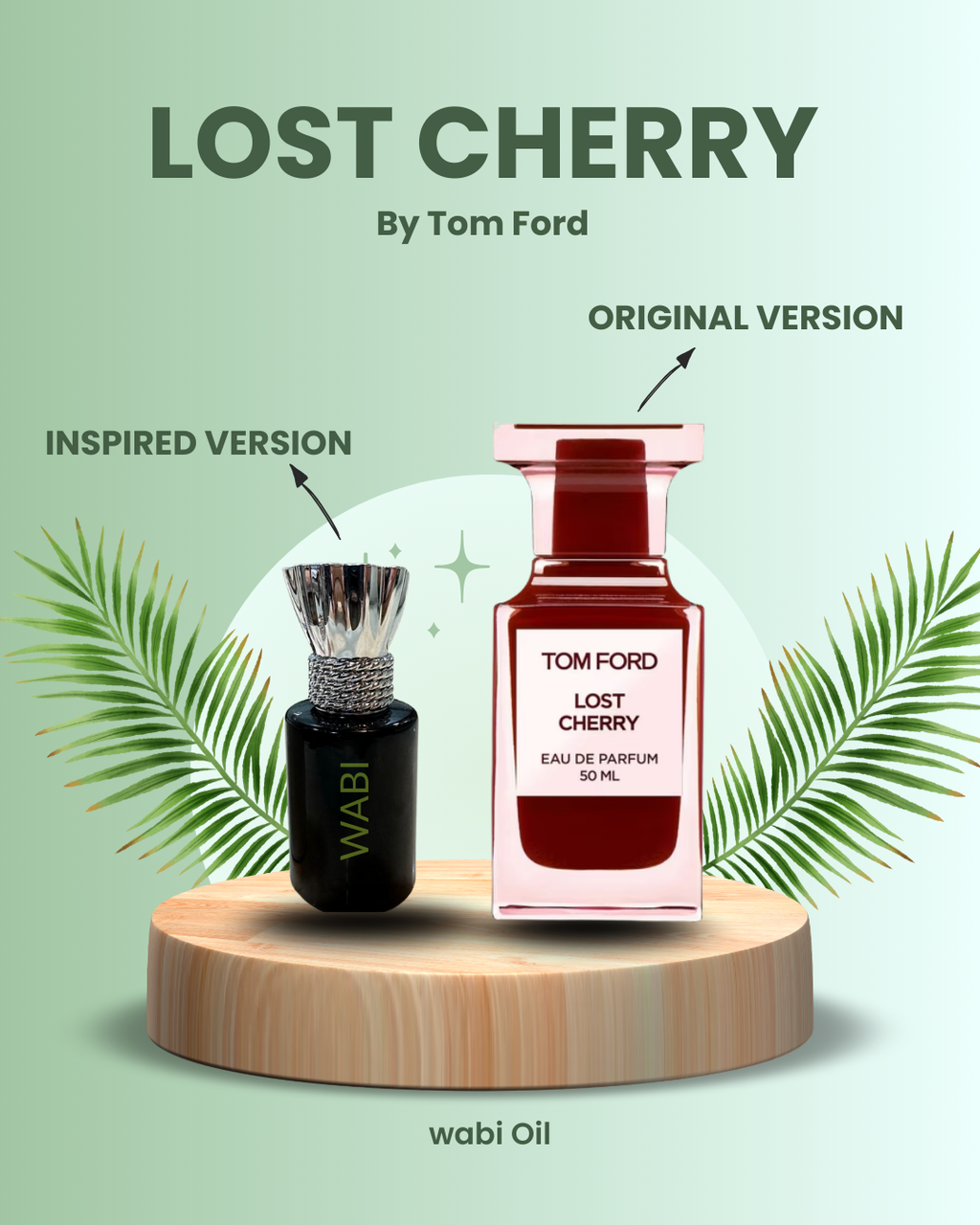 Lost Cherry Inspired Perfume Oil - Oriental Floral Fragrance for Women & Men