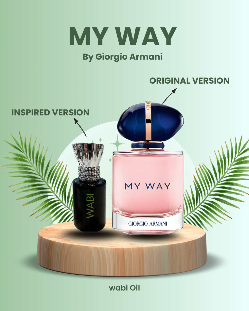 My Way Armani Inspired Perfume Oil - Floral Fragrance for Women