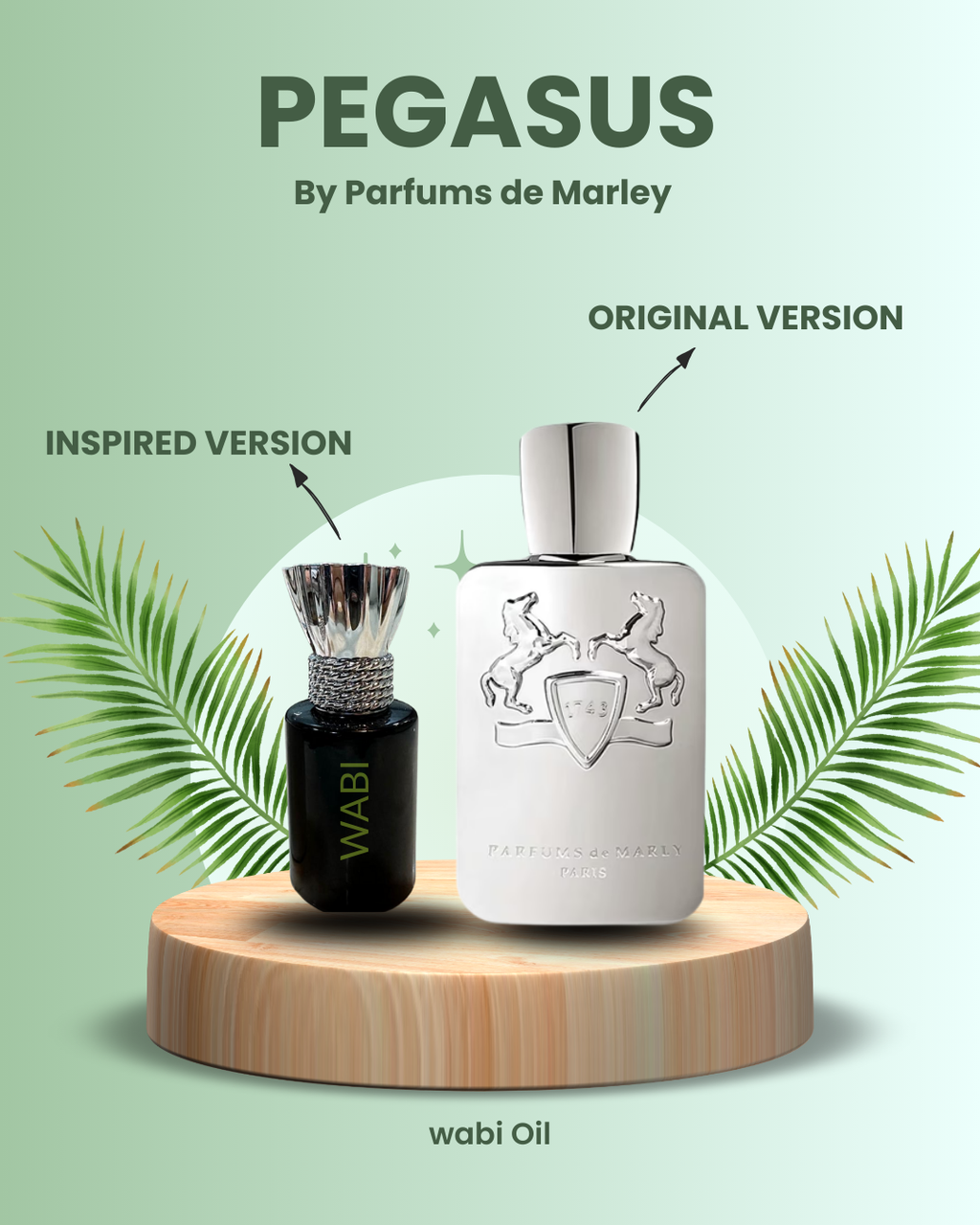 Pegasus Parfums de Marly Inspired Perfume Oil - Men's Oriental Fougere Fragrance