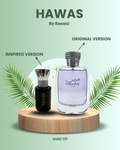 Hawas for Him Inspired Perfume Oil - Aromatic Aquatic Fragrance for Men