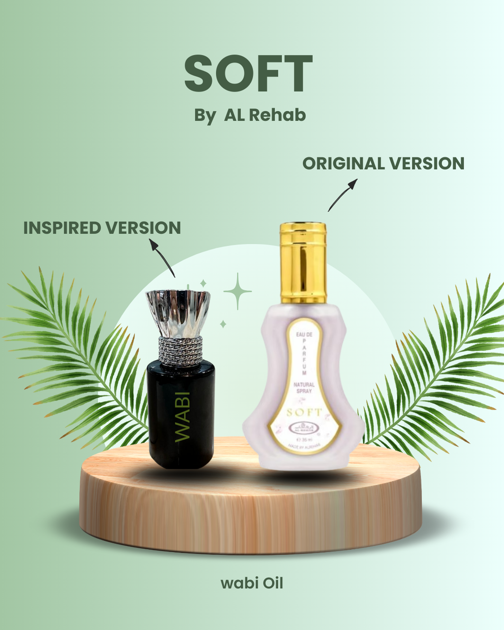 Soft by ALREHAB - Unisex Perfume Oil for Women & Men | Long-Lasting Fragrance