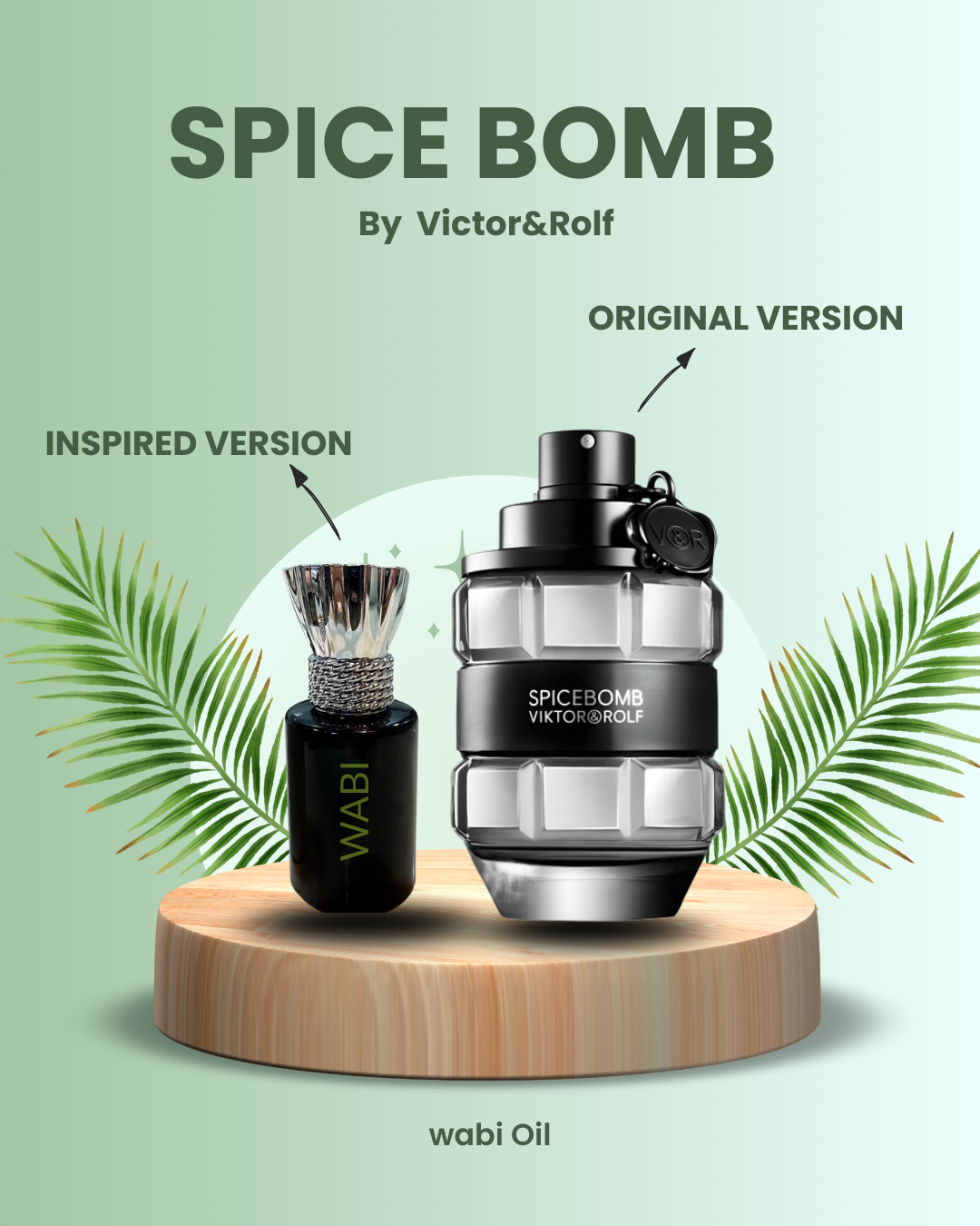 Spice Bomb V&R Inspired Perfume Oil - Long-Lasting Premium Fragrance