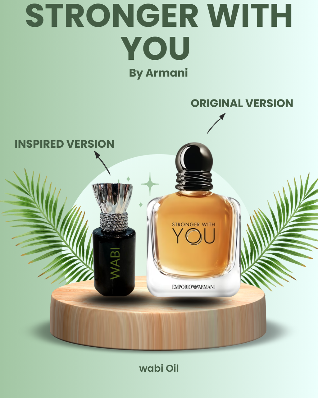 Emporio Armani Stronger With You - Men's Aromatic Fougere Fragrance by Giorgio Armani